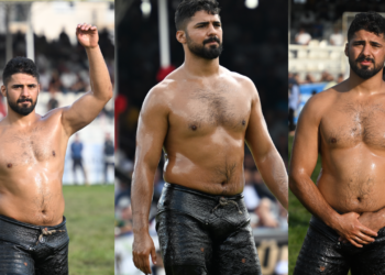 Enes Doğan, 672. Elmalı Yeşilyayla Yağlı Güreşleri’nin Başpehlivanı Oldu