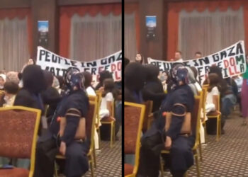 Erdoğan’a şok; konuşması sırasında ‘Gazze’ protestosu yapıldığı ortaya çıktı