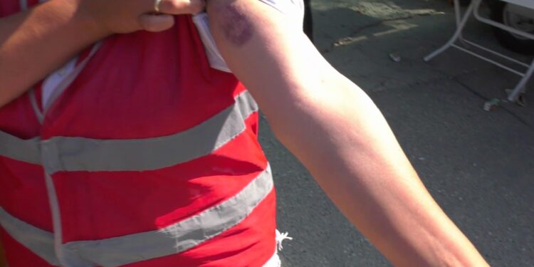 Eylemdeki Polonez işçileri dün yaşanan sert müdahaleyi anlattı