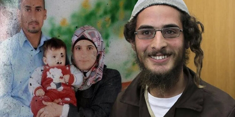 Filistinli Aileyi Yakarak Öldüren İsrailli Hücre Hapsinden Çıkıyor: O Dindar Bir Yahudiymiş!