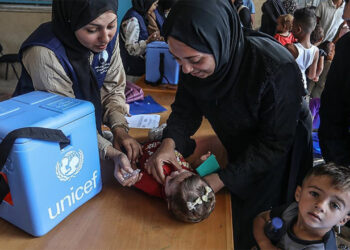 Gazze Şeridi'ne 350 Bin Doz Çocuk Felci Aşısı Ulaştı