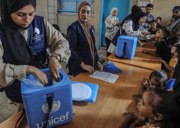 Gazze'de Çocukların Büyük Bölümü Çocuk Felci Aşısı Oldu