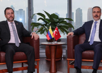 Hakan Fidan Venezuela Dışişleri Bakanı ile Görüştü