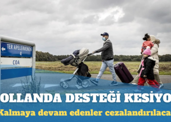 Hollanda hükümeti yılbaşından itibaren kaçak yabancılara destek vermeyecek