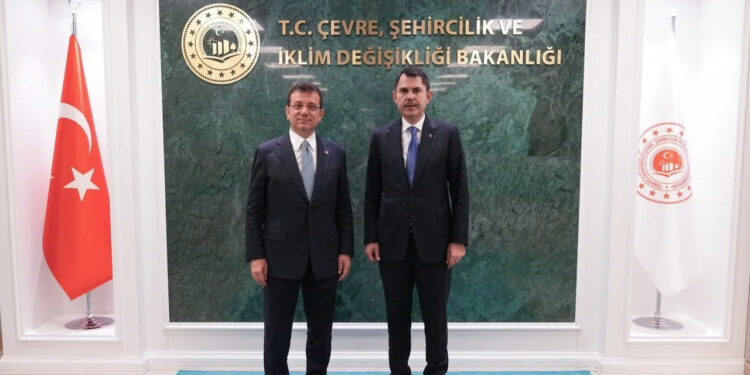 İmamoğlu'ndan Kurum'a Sürpriz Ziyaret