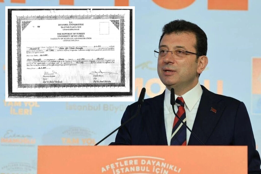 İmamoğlu’nun diploması sahte mi; İBB belgeleriyle cevap verdi