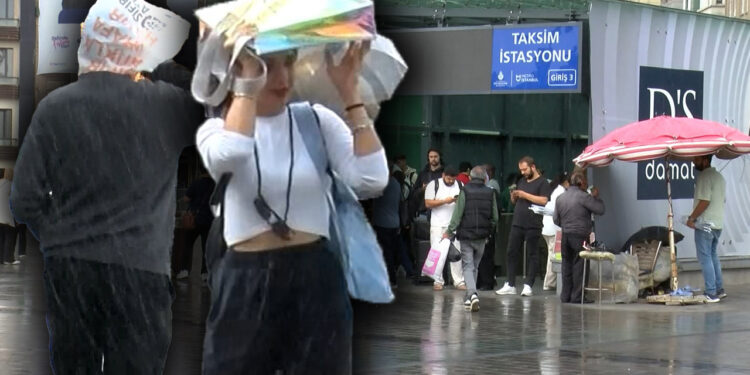 İstanbul Gözünü Sağanağa Açtı! Yollar Göle Döndü, Camiyi Su Bastı