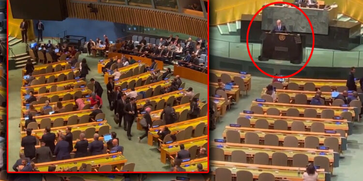 Kaçtığı Protestolar Onu BM'de Yakaladı! İsrail Başbakanı Netanyahu Konuşurken Salonu Terk Ettiler