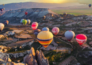 Kapadokya'ya 8 Ayda Milyonlarca Ziyaret