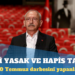 Kılıçdaroğlu hakkında siyasi yasak ve hapis talebi