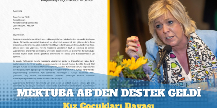 Kız Çocukları Davası: Adalet Bakanı Yılmaz Tunç’a yazılan açık mektuba AB’den destek geldi