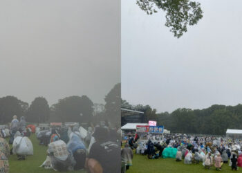 Konser Sırasında Yıldırım Düştü! Yaralılar Var