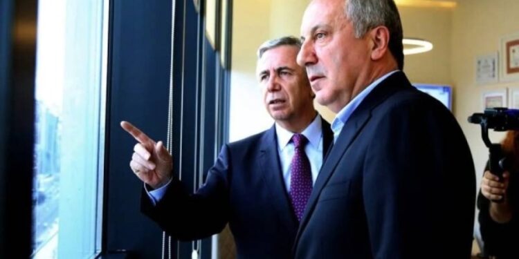 Kritik ziyaret: Muharrem İnce, Mansur Yavaş’la görüştü