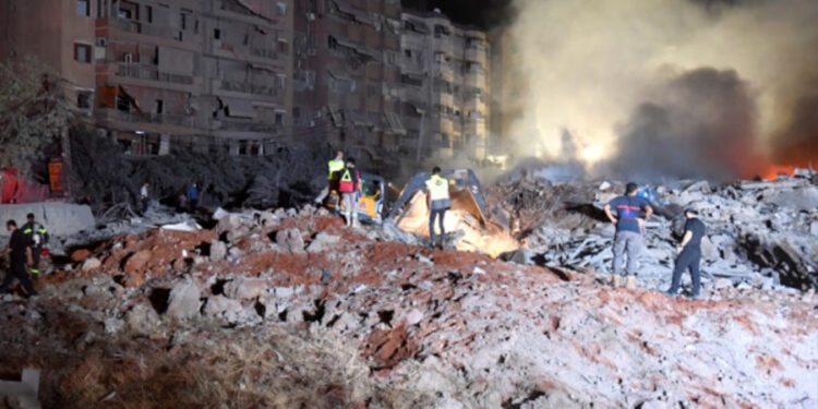 Lübnan Sağlık Bakanlığı: Hava saldırısında 6 kişi öldü, 91 kişi yaralandı