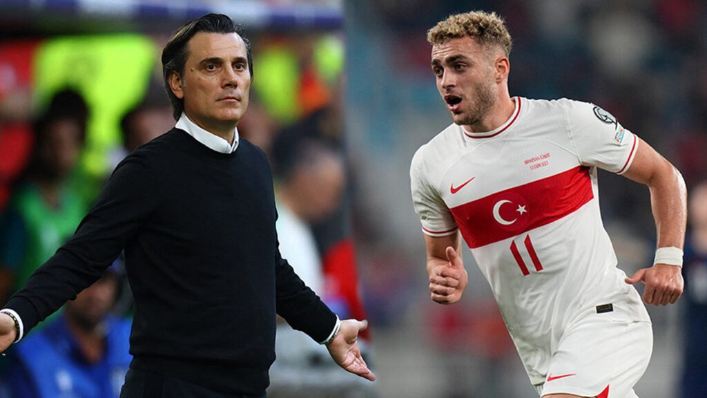 Montella'dan Dikkat Çeken Açıklama: Barış Kırmızı Kart Gördükten Sonra Takımı Daha Çok Beğendim!