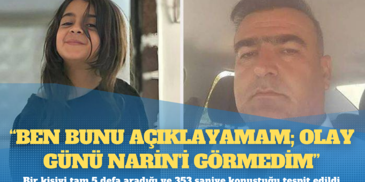 Narin’in amcasının mahkemedeki ifadesinin tam metni ortaya çıktı: Ben bunu açıklayamam; olay günü Narin’i görmedim