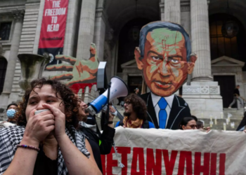 Netanyahu’nun BM konuşması öncesi protestocular: Çocukları öldürmeye son verin