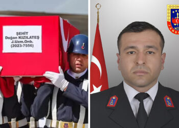 Şehit Jandarma Uzman Onbaşı’nın cenazesi baba ocağına getirildi