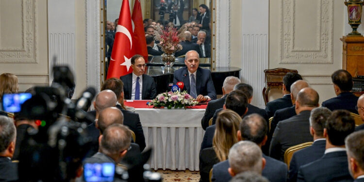 TBMM Başkanı, Rus-Türk İş Adamları Birliği Üyeleriyle Görüştü