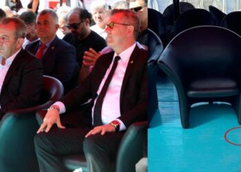 Tanju Özcan talimatı verdi; fuarda yere izmarit atan Bolu Ticaret ve Sanayi Odası Başkanı'na para cezası kesildi