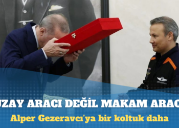 Uzay aracı değil makam aracı
