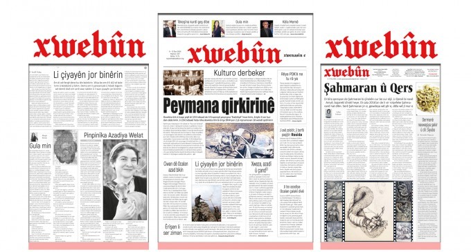 Xwebûn ‘Soykırım Anlaşması’ manşetiyle çıktı