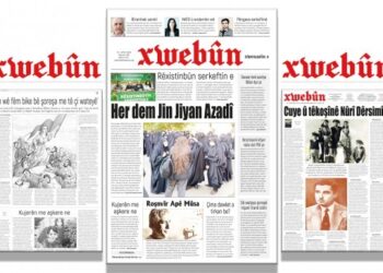 Xwebûn 'Her zaman jin, jiyan, azadî' manşetiyle çıktı
