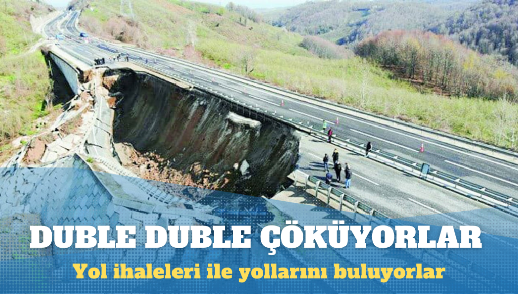 Yol ihaleleri ile yollarını buluyorlar