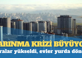Barınma krizi büyüyor: Kiralar yükseldi, evler yurda döndü
