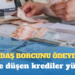 Vatandaş borcunu ödeyemiyor: Takibe düşen krediler yükseldi
