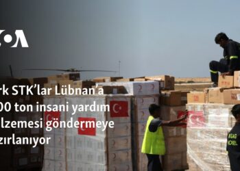 Türk STK’lar Lübnan’a 1300 ton insani yardım malzemesi göndermeye hazırlanıyor