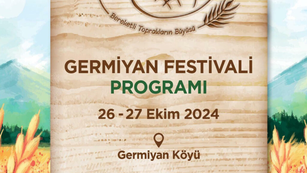 10’uncu Germiyan Festivali'ne Geri Sayım