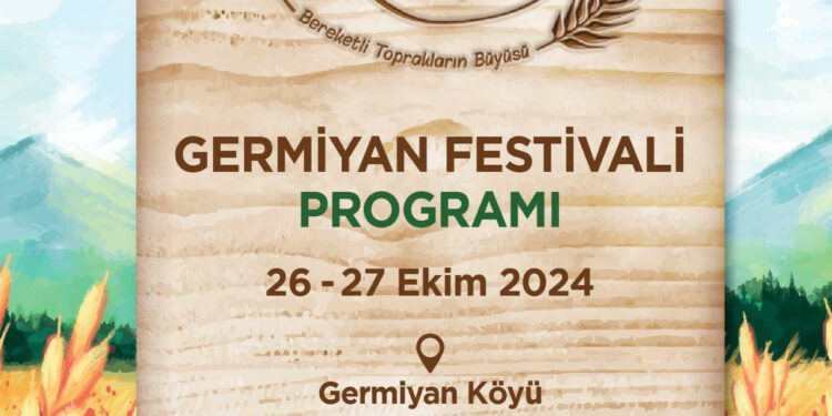 10’uncu Germiyan Festivali'ne Geri Sayım