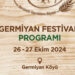10’uncu Germiyan Festivali'ne Geri Sayım
