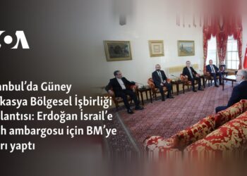 İstanbul’da Güney Kafkasya Bölgesel İşbirliği toplantısı: Erdoğan İsrail’e silah ambargosu için BM’ye çağrı yaptı