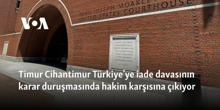Timur Cihantimur Türkiye’ye iade davasının karar duruşmasında hakim karşısına çıkıyor 