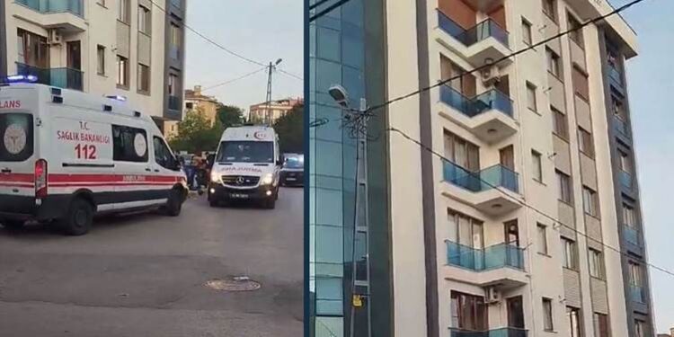 40 günlük bebeği 7. kattan aşağı attı