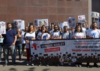 Emekçilerin ‘vergide adalet’ direnişi sürüyor