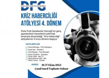 DFG’nin ‘kriz haberciliği’ atölyelerinin 4’üncüsü başlıyor