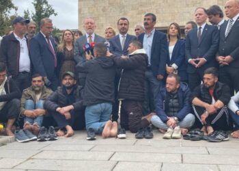Fernas işçileri Meclis önünde: Mücadeleniz mücadelemizdir