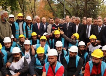 Fernas işçileri Soma’ya doğru yola çıktı