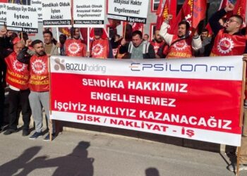 Sendika üyeliği nedeniyle işten çıkarıldılar
