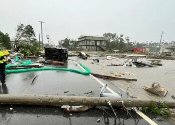 Tayvan’da Kong-rey tayfunu