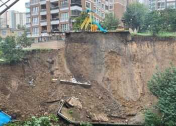 Rize’de yağış heyelana neden oldu
