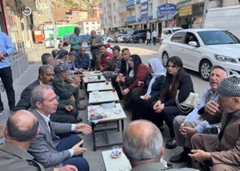 Ev ev, kapı kapı ‘özgürlük’ mitingi çalışması