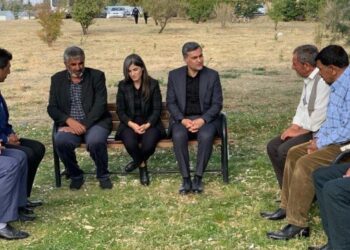 Belediye eşbaşkanlarından Kabaiş’in ailesine ziyaret