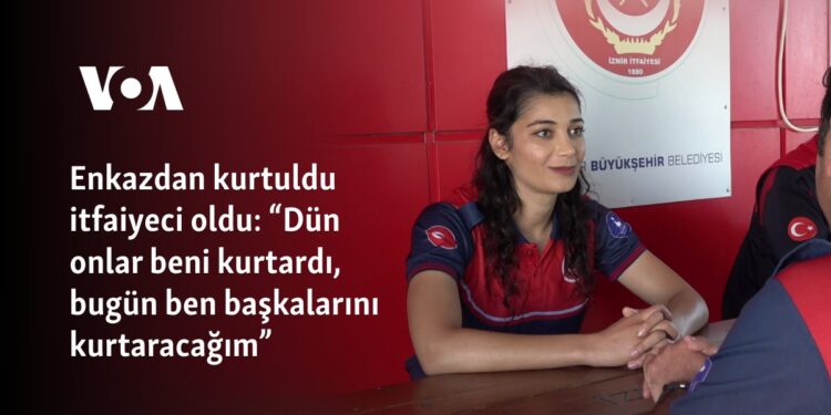 Enkazdan kurtuldu itfaiyeci oldu: “Dün onlar beni kurtardı, bugün ben başkalarını kurtaracağım”