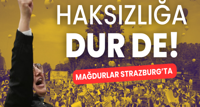 ADALET BULUŞMASI | Binler, adalet için üçüncü kez Strazburg’ta