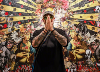 Altın Portakal Jürisi, Mercan Dede’nin Sergisini Gezdi