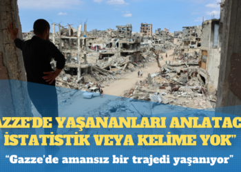 BM: Gazze’de amansız bir trajedi yaşanıyor